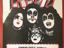 KISS rare Original 1975 Concert Poster Rochester Lp 7 45 Tour 33