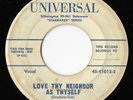 BILL GOODWIN - Love Thy Neighbor - UNIVERSAL - RARE rockabilly bopper - HEAR