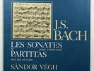 SANDOR VEGH - JS BACH 6 sonatas & partitas for violin solo VALOIS 3xLPs box EX++