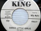 BILLY MYLES northern soul promo 45 DANCE LITTLE GIRL / TWO EMPTY ARMS e9749 HEAR