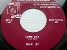 SHARI LEE teen sweet soul VG M.S.R 45 SOME DAY / DADDY PLEASE COME BACK jr187