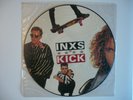 INXS Kick Vinyl Picture Disc UK 1987 Mercury LP EXC