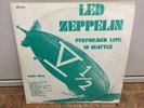 Led Zeppelin PERFORMED LIVE IN SEATTLE - Rare 2LP