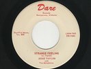 '60 Alabama Rockabilly JESSE TAYLOR Strange Feeling/Forget Me DARE VG++ HEAR
