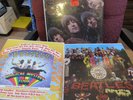BEATLES  3 albums Sgt Pepper, Rubber Soul and Magical Mystery Tour    play well