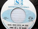 VINNIE ZEN & ROGUES northern soul 45 BRICKS BROKEN BOTTLES STICKS HOW MANY F2832