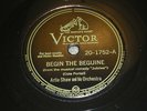 Artie Shaw Begin The Beguine Victor 20-1752 10