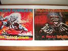 IRON MAIDEN - REAL LIVE ONE + REAL DEAD ONE - LP SET - EXCELLENT - BRAZIL PRESS