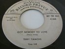 RARE POPCORN  R&B 45 TERRY TIMMONS GOT NOBODY TO LOVE / I SHOULDN'T  RCA 1952