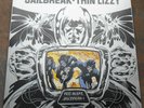 LP THIN LIZZY Jailbreak RARE GREECE, EX+/MINT-