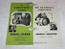 A Christmas Carol / Mr. Pickwick's w/ Ronald Colman/Charles Laughton (LP Vinyl)