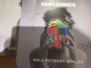 Simple Minds Vinyl  LP Walk Between Worlds + limited edition signed print - new