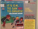 IT’S O.K. TO SAY NO TO DRUGS - LP Kid Stuff SEALED With Coloring Book Samples 80