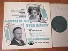 Bach - Double Violin Conc / De Vito / Menuhin / HMV BLP 1046 Mono ED1 Holland NM