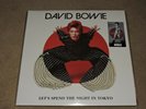 DAVID BOWIE - LET'S SPEND THE NIGHT IN TOKYO 072/500 2LP ,RARE,VINYL