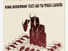 King Geedorah Take Me To Your Leader Clear Red White Splatter Vinyl New MF DOOM