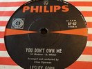 LESLEY GORE....YOU DON'T OWN ME - - Rare 1964 Australian PHILIPS 7