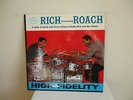MERCURY WHITE LABEL PROMO BUDDY RICH MAX ROACH: RICH VS. ROACH; 1959; MINT MINUS