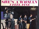 Beatles, Capitol 5327, She's A Woman & I Feel Fine, PICTURE SLEEVE
