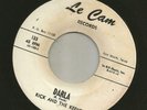 DOOWOP TEEN-  RICK and THE KEENS - DARLA  -HEAR - 1964 LE CAM