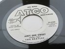 THE BEATLES  ORIG 1964 USA  ATCO  45   AINT SHE SWEET WHITE LABEL PROMO / DEMO