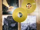RARE MARS VOLTA VINYL DE-LOUSED IN THE COMATORIUM GOLD DISC COMPLETE WITH FRAME