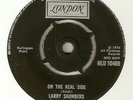LARRY SAUNDERS On The Real Side LONDON  NORTHERN SOUL UK 45