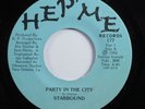 Funk Boogie 45 STARBOUND Party In The City HEP' ME HEAR
