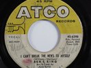 Northern Soul Popcorn 45 BEN E. KING I Can't Break The News To Myself ATCO HEAR