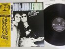 ELTON JOHN & JOHN LENNON LIVE  28TH NOVEMBER 1974 DJM K28P-200 Japan OBI LP