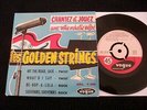 EP LES GOLDEN STRINGS ORCHESTRE DE JOHNNY HALLYDAY VOGUE AVEC LANGUETTE+CENTREUR
