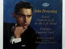 JOHN BROWNING - RAVEL & PROKOFIEV piano concertos EPIC stereo LP EX++
