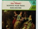 MARIA JOAO PIRES - MOZART 6 piano sonatas ERATO 2xLPs EX++