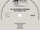 JIMI HENDRIX EXPERIENCE LIVE IN EUROPE 1967 VINILE 7