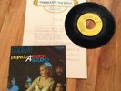PROYECTO A * SATURNO PLUTON * EX PROMO w/PRESS SHEET PSYCH LSD PROG FUNK 45