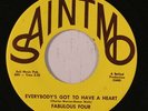 FABULOUS FOUR: If I Knew / Everybody's Got To Have A Heart 45 (Crossover Sweet