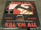 Metallica Kill 'Em All Red 2x LP Colored Vinyl Record /1000 45 RPM 180g 2010