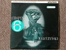 CHOPIN 6 POLONAISES MALCUZYNSKI UK COLUMBIA SAX 2338 BLUE SILVER LP