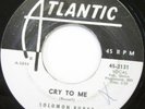 SOLOMON BURKE Cry To Me 45 ATLANTIC 2131 NORTHERN SOUL PROMO VG+