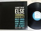 CANNONBALL ADDERLEY SOMETHIN' ELSE BLUE NOTE GXK 8042 Japan VINYL LP