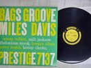 MILES DAVIS BAGS' GROOVE PRESTIGE SMJ-7137 Japan VINYL LP