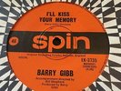 BARRY GIBB....I'LL KISS YOUR MEMORY - - Rare 1970 Australian SPIN 7