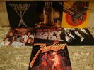 7 LP Lot: Judas Priest, ZZ Top, Triumph, Fist, The Fools, Nightranger, Zebra