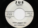 Baby Washington - Knock Yourself Out / I Hate To See you Go (R&B, 45) 1632/3