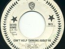 DAVID BOWIE Can't Help Thinking About Me 7