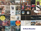 32x Rock Klassiker Ende 60er bis Anfang 80er Jahre Led Zeppelin, Pink Floyd etc.