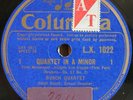 Busch SQ. Brahms (Quartet op. 51.2). Col LX 1022-5 (4). NM(-)