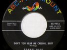 RONNIE HAIG -HEAR IT -ORIGINAL 1958- DONT YOU HEAR ME CALLING BABY- ROCK-A-BILLY