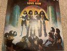 KISS Love Gun vinyl record LP Dressed alive crazy monster rock destroyer