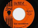 Northern Soul 45 - Baby Washington - It'll Never Be Over For Me - Sue - mp3